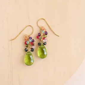 The Bala Earring - Peridot Quartz