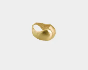 The Circle of Love Dome Shape Gold Ring- The Milano