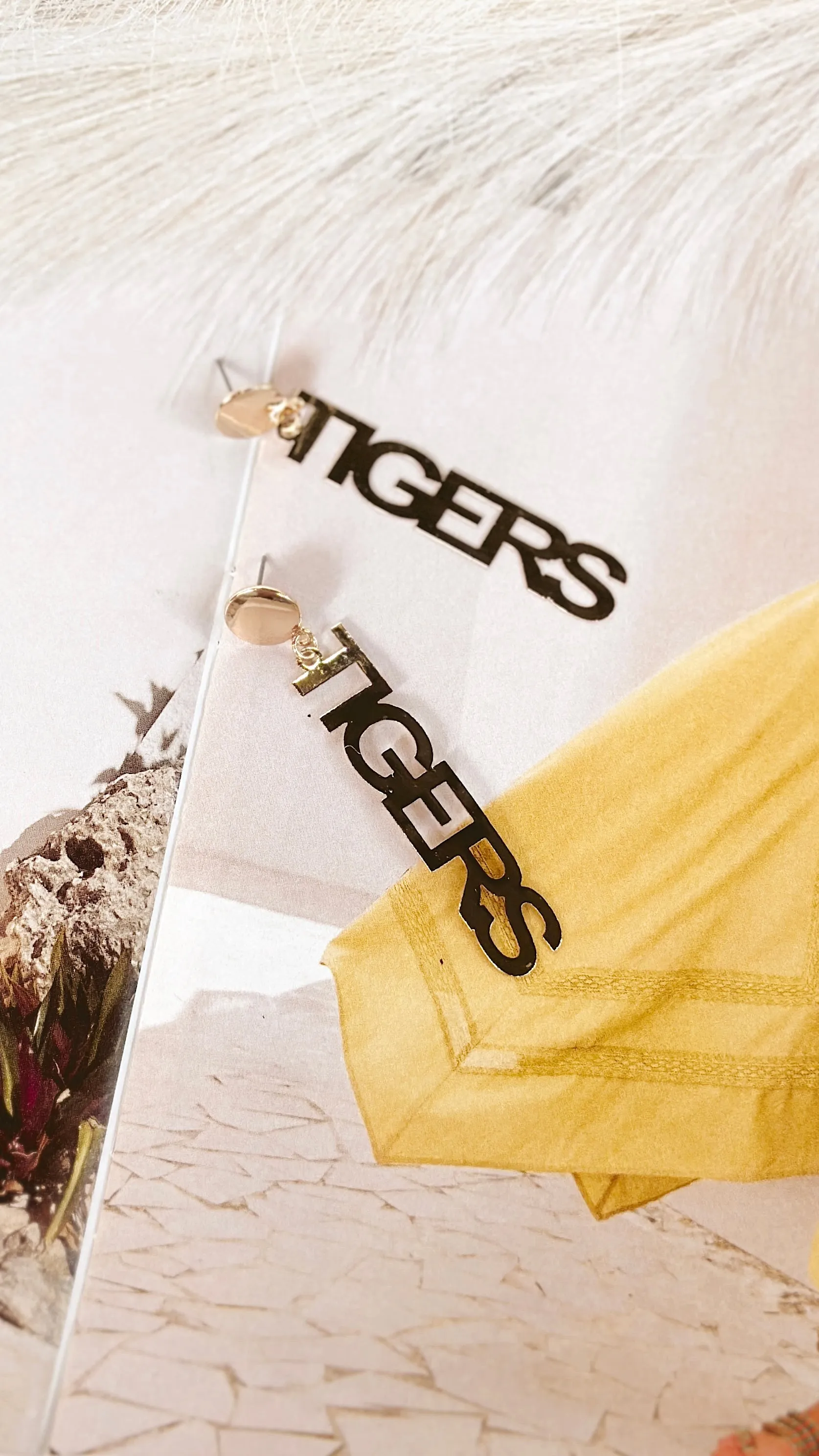 The Go Tigers Earrings