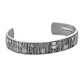 Tiger Cuff in Silver