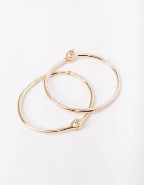 Top Screw Circle Cuff