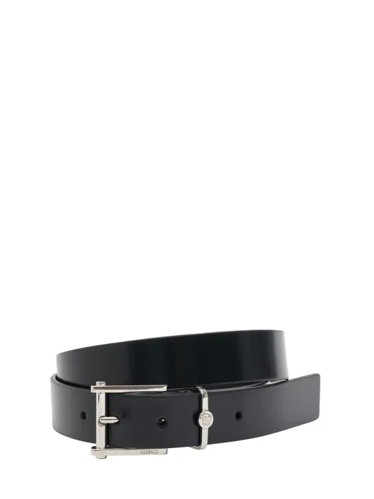 Versace   30mm leather belt 