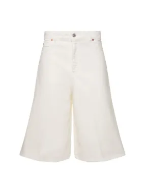 Victoria Beckham   Oversized cotton bermuda shorts 