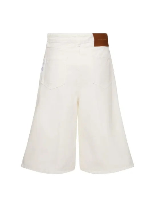 Victoria Beckham   Oversized cotton bermuda shorts 