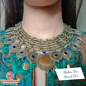 Vintage Coins Multilayers Choker Necklace