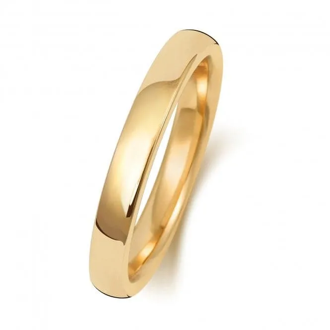 Wedding Band 18K Soft Court 2.5mm-1.7 Wedding  Ring WQ132H/I