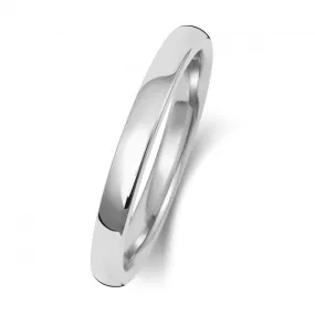 Wedding Band 9K Soft Court 2mm-1.7 Wedding  Ring W131WH