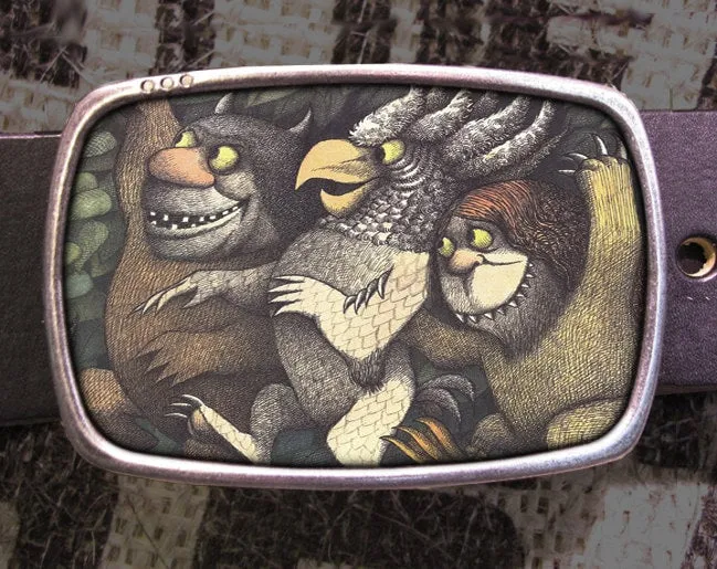 Where The Wild Things Are Belt Buckle