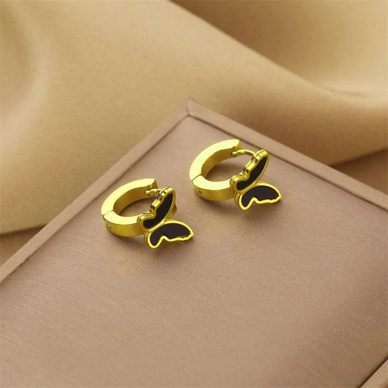 Women's Various Styles Titanium Steel Earrings