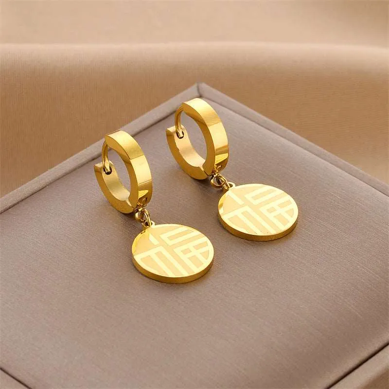 Women's Various Styles Titanium Steel Earrings