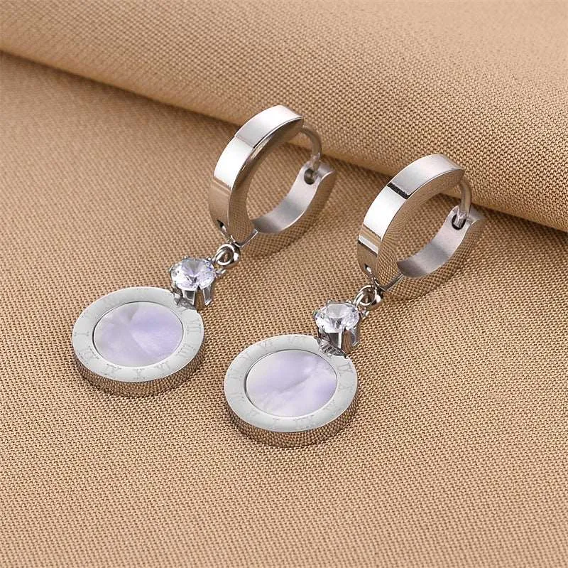 Women's Various Styles Titanium Steel Earrings