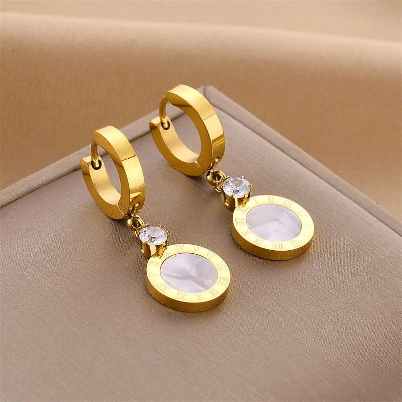 Women's Various Styles Titanium Steel Earrings