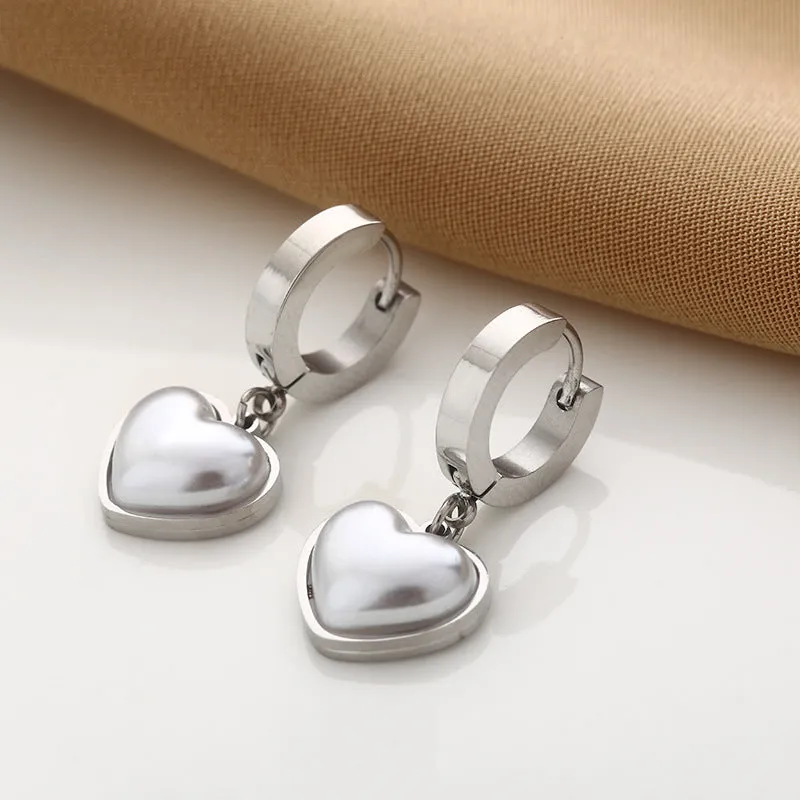 Women's Various Styles Titanium Steel Earrings