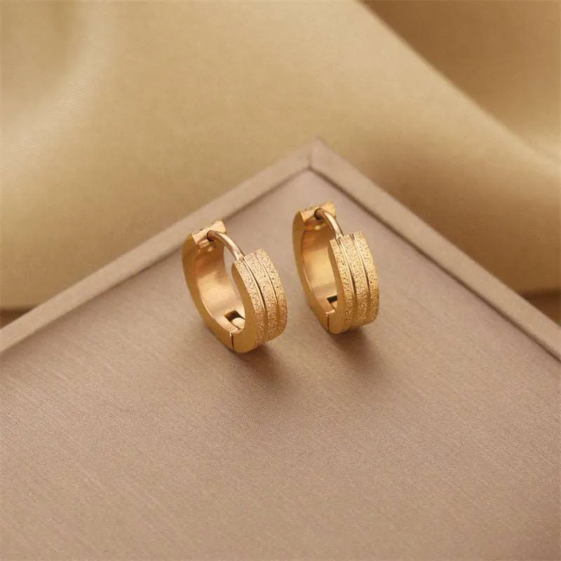 Women's Various Styles Titanium Steel Earrings